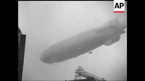 L 130 (GRAF ZEPPELIN) CHRISTENED AND ITS TRIAL RUN - SOUND