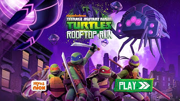 Teenage Mutant Ninja Turtles: Rooftop Run - iPhone/iPod Touch/iPad - Gameplay HD