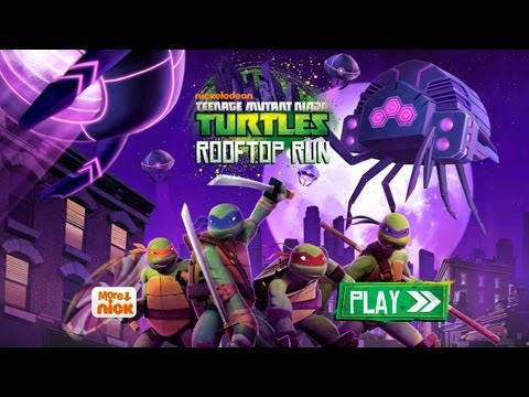 Teenage Mutant Ninja Turtles: Rooftop Run - iPhone/iPod Touch/iPad - Gameplay HD