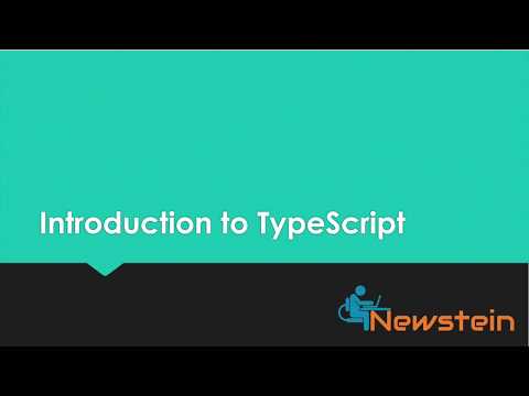 TypeScript-Class 1 - Introduction
