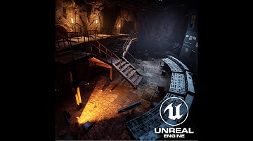 (UE4)Abandoned Underground Lab- Unreal Engine 4 project