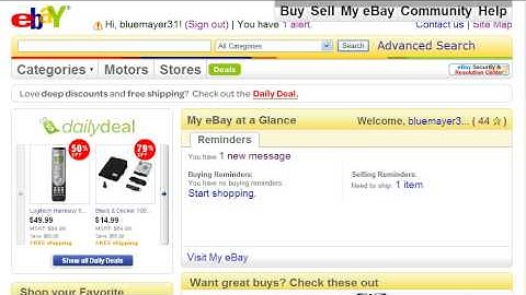 eBay Video 17 of 34: Why You Should Have Multiple eBay Accounts