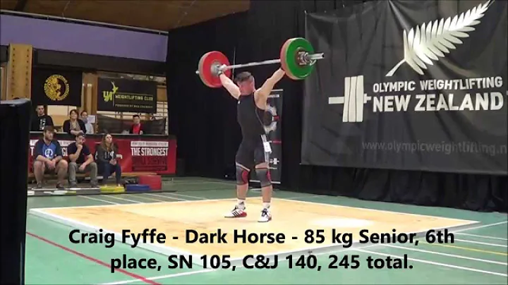 Craig Fyffe 2015 OWNZ Nationals 85kg