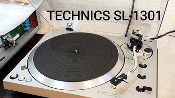 Technics SL-1301 with Technics 270C working video