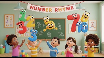 Number Rhyme for Kids | Fun 3D Counting Song | Vivid Nest 3D
