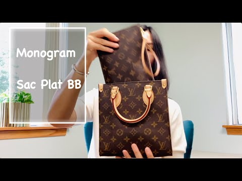 Louis Vuitton Monogram Sac Plat BB 2021 Review First  Impression/mcraftleather 