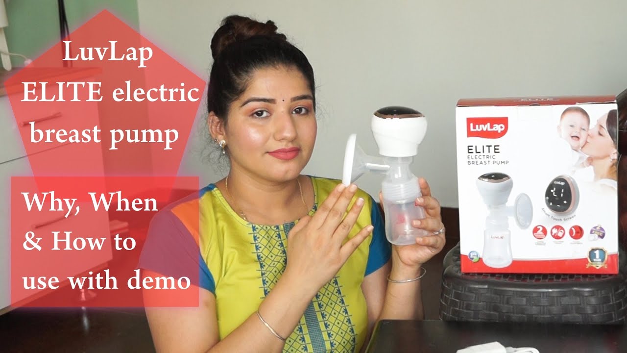 Breast pump kaise use kiya jata hai? / breast pumping tips/ LuvLap