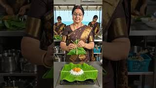 @Nanhi ki rasoi🥰kele k patte pr bhojan pakae #food #recipe #likeandsubscribe