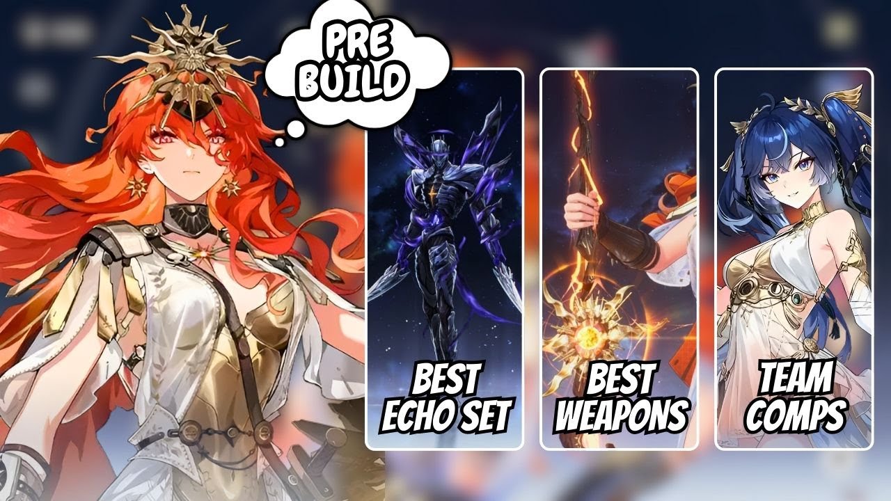 Augusta Pre-Build Guide | Best Weapons, Echo Sets & Team Comps - Wuthering Waves 2.6