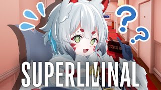 【#superliminal  】騙されるな？！目の錯覚パズルゲーム【狐白しろ/Vtuber】