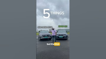 Mercedes EQA vs BMW iX1: Battle of Entry-Level EVs! Watch to find out the winner!
