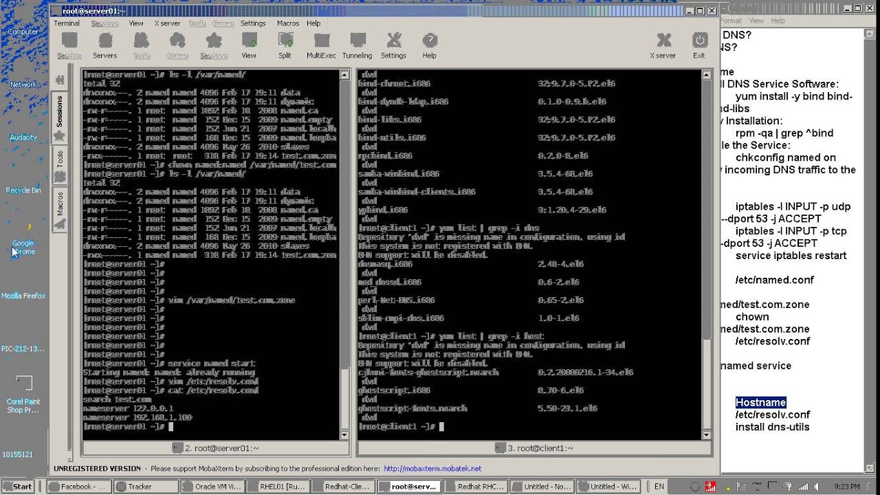 How to Configure DNS Server - Red Hat شرح - YouTube