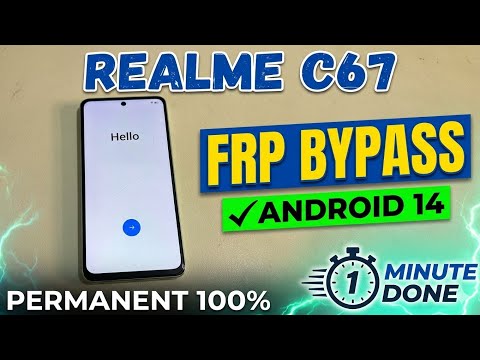 Realme C67 FRP Bypass Android 14 No PC | 1 Minute Solution (2026 Update)