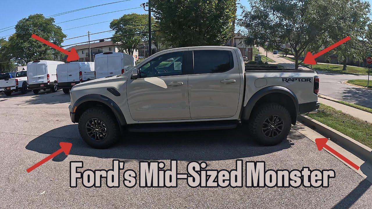 2025 Ford Ranger Raptor Desert Sand | Full Review & POV Drive - YouTube