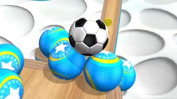 Going Balls - Speedrun Gameplay Level 607 CHECKPOINT. This is the fastest ball