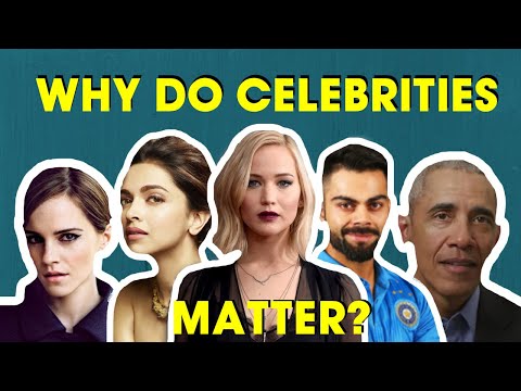 How do celebrities impact society?