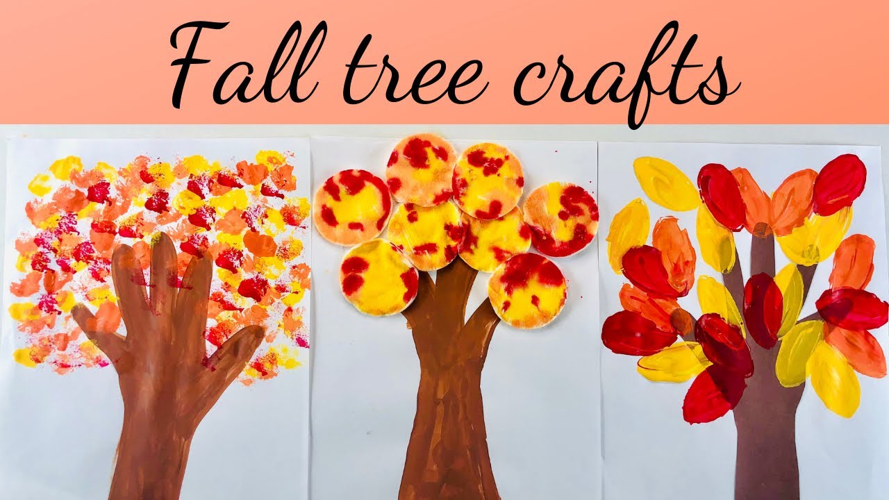 20 Fall Tree Arts & Crafts Ideas For Kids – The Pinterested Parent