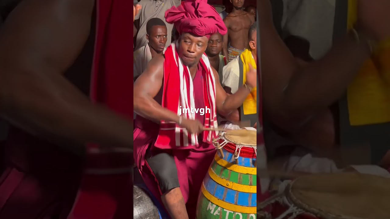 African Spirituality: The Great Aziza playing drums at Diedman Empire. #shortvideo #music #dance