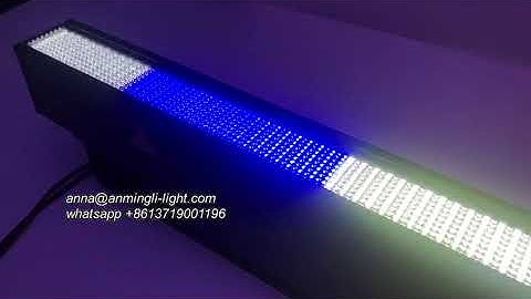 LED Pixel Mapping strobe bar waterproof wash light