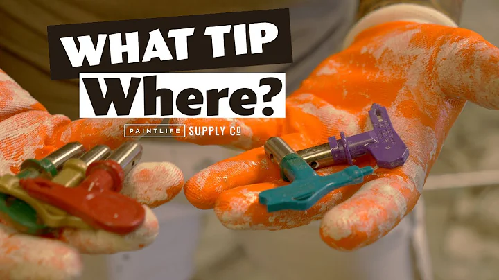 What airless spray tips works best?  Get the perfect finish!