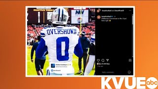 Former Longhorn DeMarvion Overshown becomes first Dallas Cowboy with '0' uniform number
