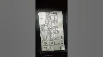 Hyundai Fuse Box 