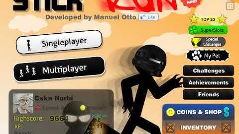 Stick Run donating and doubling