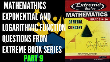 Grade 10 maths unit 3 || exponential and logarithmic functions