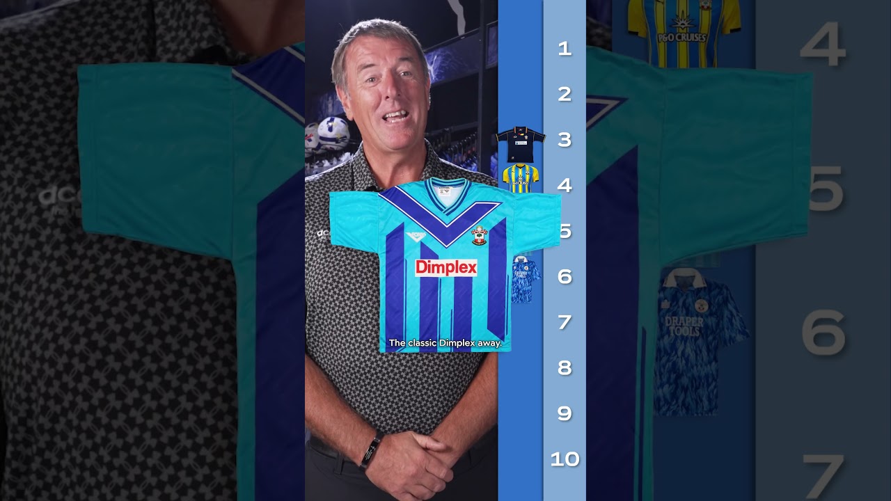 Matt Le Tissier BLIND RANKS Saints Away Kits 👀👕