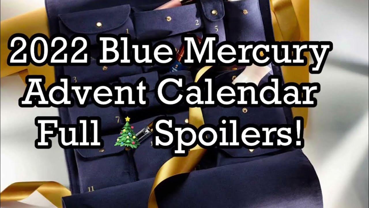 2022 Blue Mercury Advent Calendar 31 Days of Dazzle! BeautyAmaB