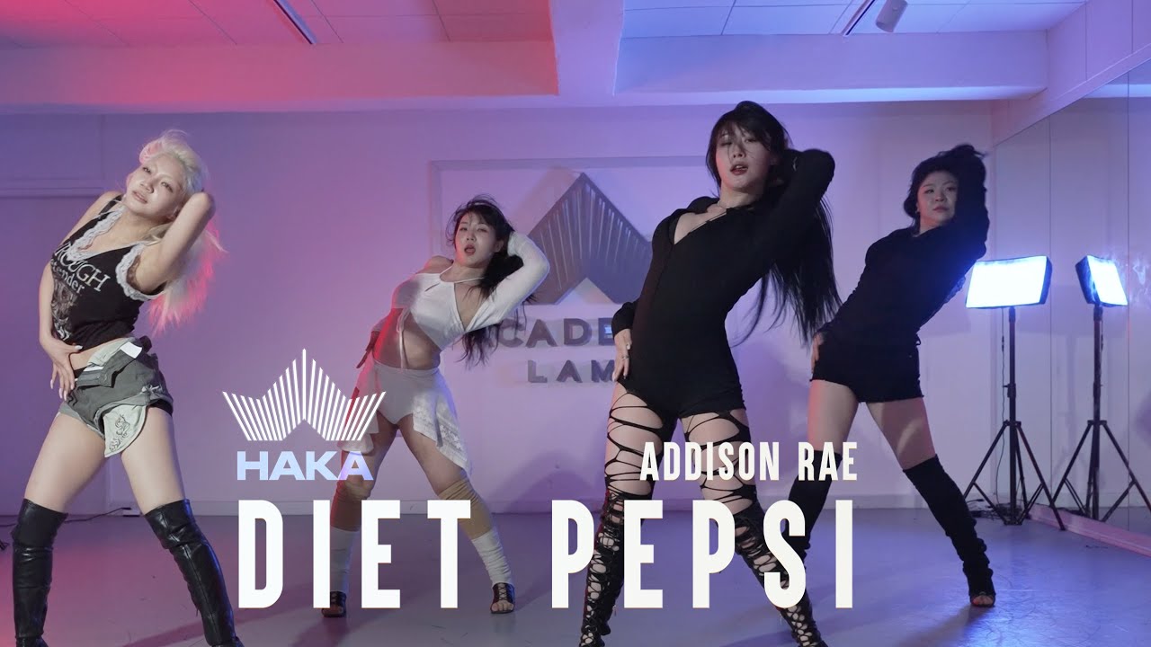 Addison Rae - Diet Pepsi│ HAKA CHOREOGRAPHY - YouTube