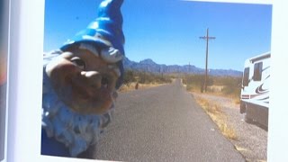 Kidnapped Gnome Returns Home After Whirlwind Trip