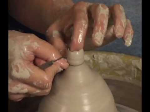 Danielle ~ The Clay Lady - Throwing a Miniature on the Pottery Wheel