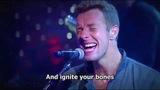 Coldplay - Fix You (Legendado-Inggris \/ Subtitles) Langsung Di Letterman