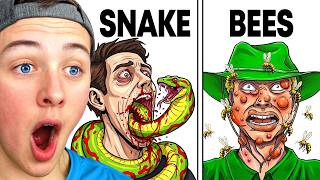 Les morts les plus douloureuses jamais survenues dans la jungle