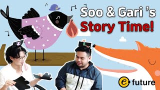 Details Soo & Gari's Story Time! l The Fox and the Crow l e-future Classic Readers Level S-14 Guide