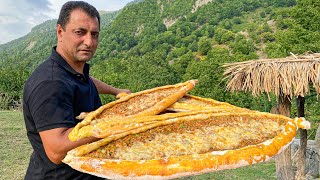 Recipe for Turkish Pide in the OVEN! How to cook a delicious dinner from Wheat?