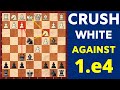 An Aggressive Opening For Black Against e4 | Traps to win FAST