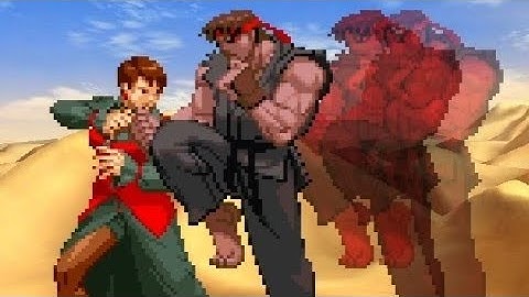 Evil Ryu VS Vice - Capcom VS SNK 2