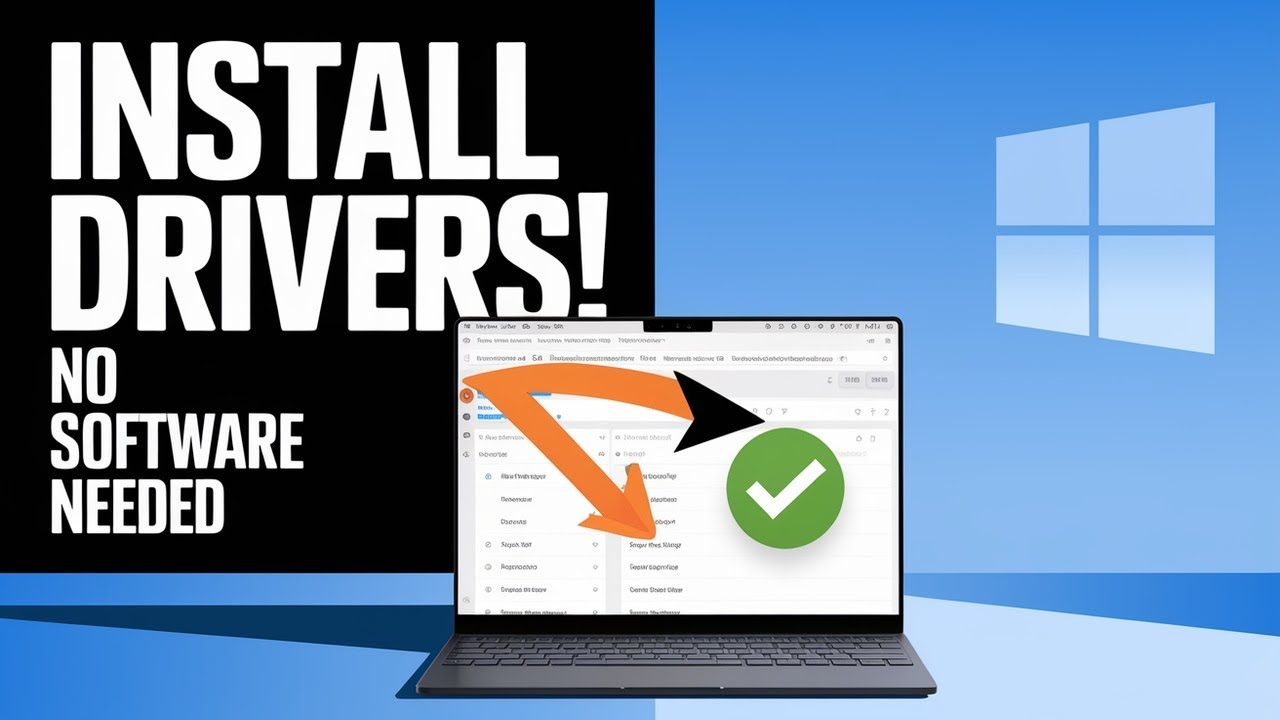 How To Install Drivers in Windows 11 Without Any Software - YouTube