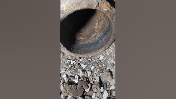 Cast Iron to PVC - Compression Donut #plumbing #plumber #plumbingservices