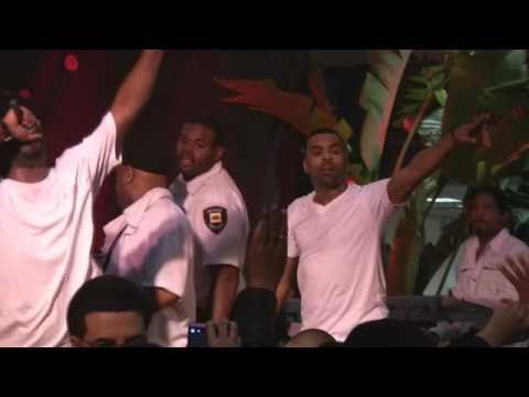 Ginuwine 'Pony' Towel Tossing Closing @ BHCP Conce...