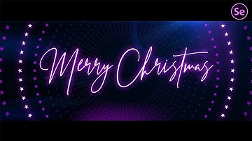 Christmas and New Year Presentation in After effects | No Plugins Required | After Effects Tutorial
