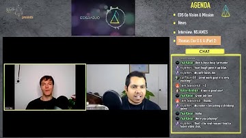 EOS Go Live - EOSRad.io Episode 2 - Nathan "nsjames" of Scatter, Part 2 of Thomas Cox Interview