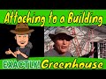 Attaching Greenhouse to another Building
