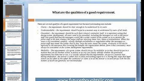 Business Analyst Interview Questions Answers Video tutorial