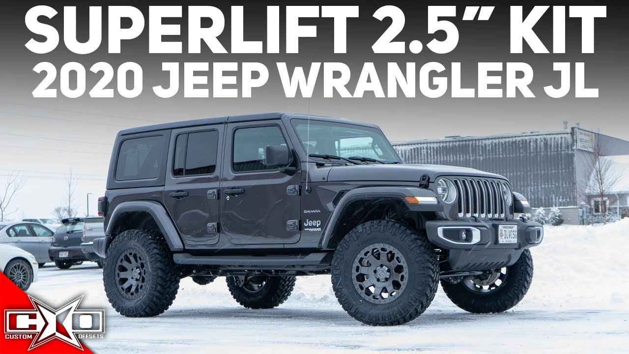 Lifts & Levels: SUPERLIFT ” Lift for '18-'20 Jeep Wrangler JL - YouTube