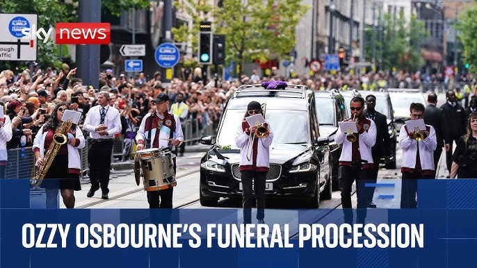 A brass band plays iconic Ozzy Osbourne tracks