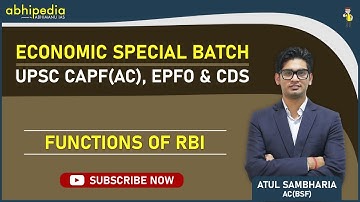 Economics  for CAPF(AC) and EPFO | GDP Deflator | By Asst Commdt Atul Sambharia