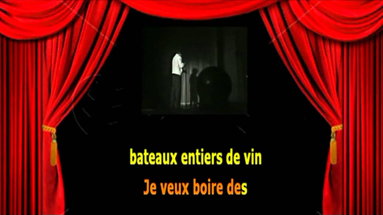Le Temps Qui Passe Chanson Serge Reggiani Karaoké Serge Reggiani Le temps qui reste - YouTube